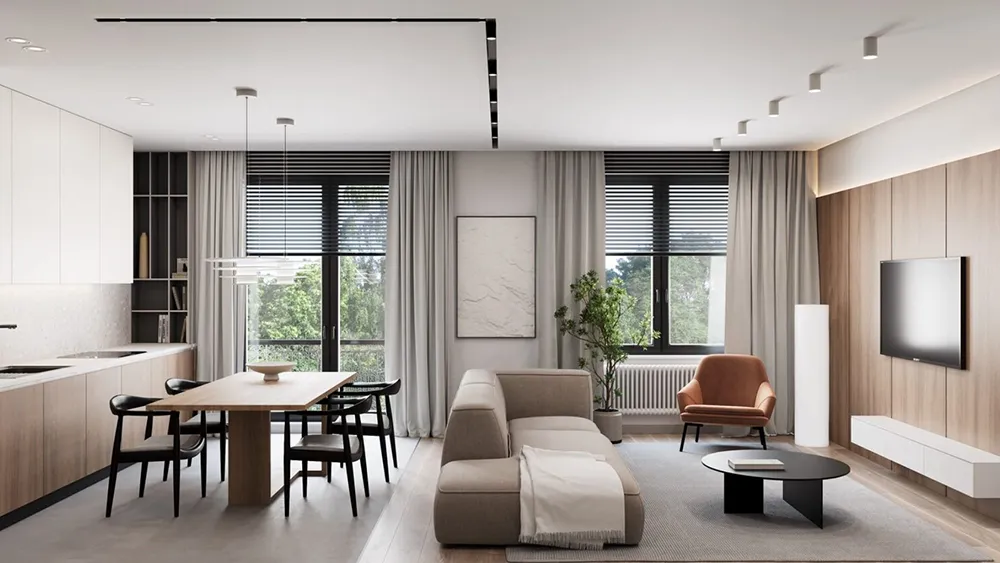 Дизайн интерьера под ключ